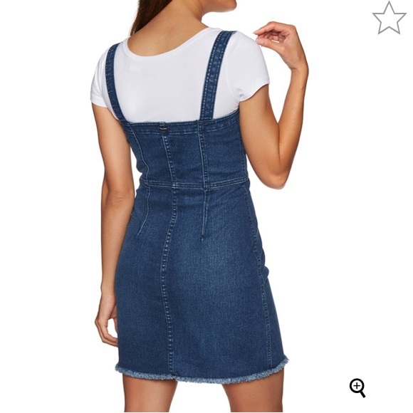 Volcom signature denim dress bestseller - Picture 5 of 8